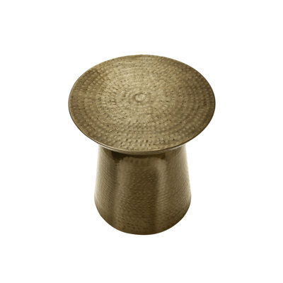 Abdisamad Steel Drum End Table by 17 Stories