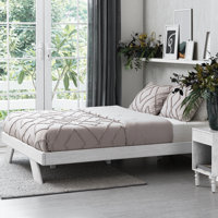 Burnley Platform Queen Size Bed by The Twillery Co.