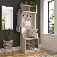 Kierra Hall Tree with Bench and Shoe Storage by Laurel Foundry Modern Farmhouse