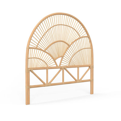 Antonette Rattan Headboard by Bayou Breeze