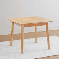 Jerene Solid Wood Square Coffee Table by George Oliver