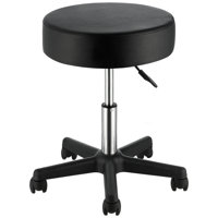 Levica Adjustable Height Ergonomic Industrial Stool with Wheels by Inbox Zero