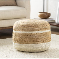 Bramblett Upholstered Ottoman by Beachcrest Home