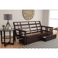 Stratford 86" Wide Futon Frame, Mattress Not Included by The Twillery Co.