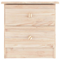 Francesine Solid Wood Nightstand by Red Barrel Studio