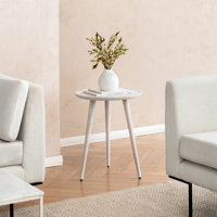 Richland Solid Wood 3 Legs Accent Table by Kelly Clarkson Home