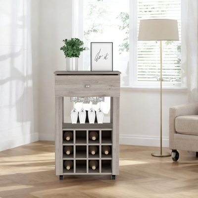 Kemilola Wood Bar Cart by Hokku Designs