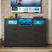 Casidhe 6 - Drawer Dresser by Wade Logan
