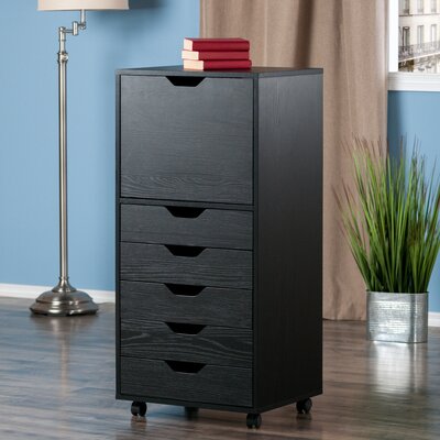 Crandon 5-Drawer Vertical Filing Cabinet by Latitude Run