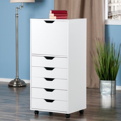 Crandon 5-Drawer Vertical Filing Cabinet by Latitude Run