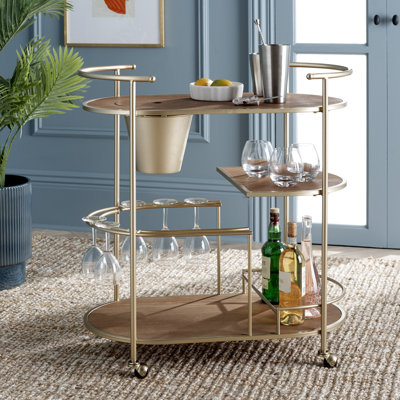 Elderine Bar Cart by Everly Quinn