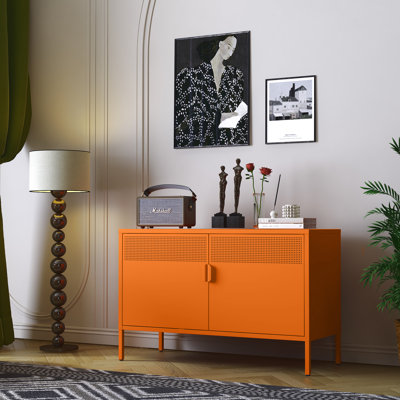 Steel Accent Cabinet by Ebern Designs