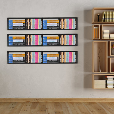 Metal Wall Mounted Media Storage by Ebern Designs