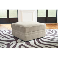 Springlake 38" Wide Square Storage Ottoman