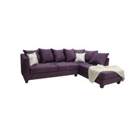 Westynn Corner Chaise Sectional in Microsuede