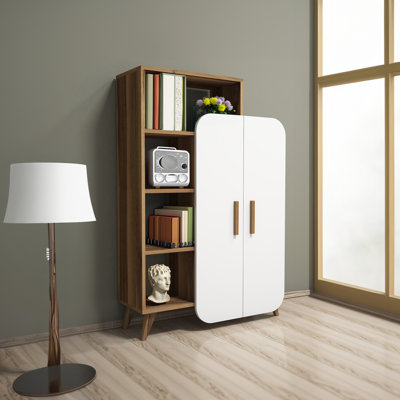 Kerk Geometric Storage Bookcase