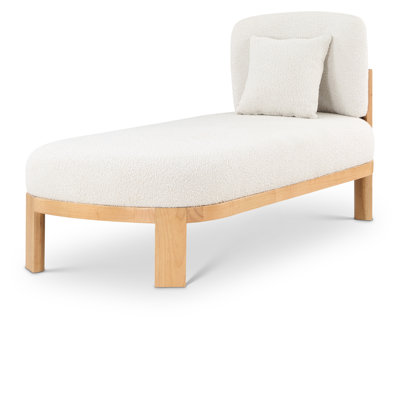 Wilhelmina Upholstered Chaise Lounge by Latitude Run