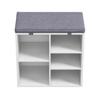 5 Pair Shoe Storage Bench by Ebern Designs