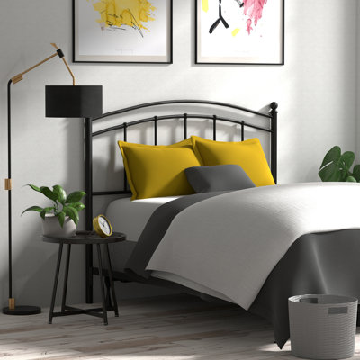 Bouton Steel Metal Slat Headboard by Andover Mills