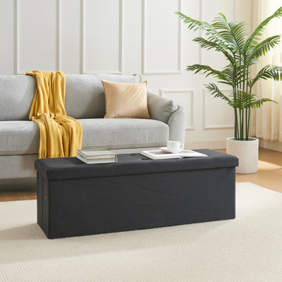 Bergenline Upholstered Ottoman by Ebern Designs