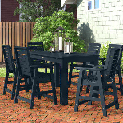 Midwest Rectangular 6 - Person Dining Set by Beachcrest Home