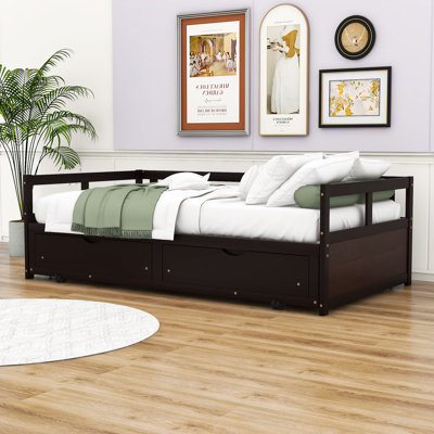 Levay Twin Daybed with Trundle by Red Barrel Studio