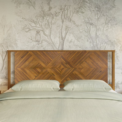 Ethan Solid Wood Rustic Headboard by Foundry Select