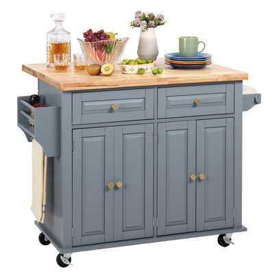 Metayer Kitchen Island by Winston Porter