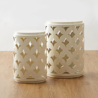 Mikiyah Unfinished Accent Stool
