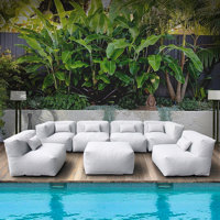 Jermya 6 - Person Outdoor Seating Group by Latitude Run