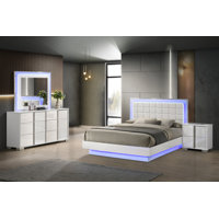 Elma Upholstered Platform 4 Piece Bedroom Set by Brayden Studio