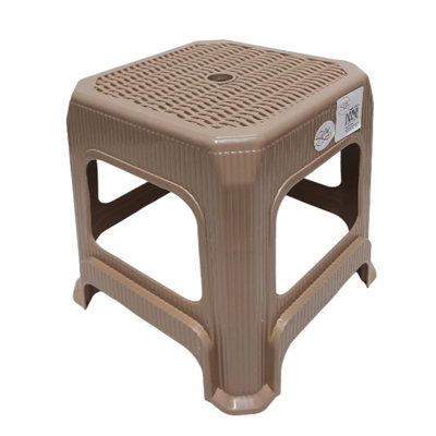 Jahkhi Unfinished Plastic Accent Stool by Ebern Designs