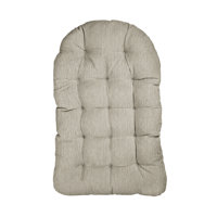 Soft-Texture Jahmad Khaki Indoor Egg Chair Cushion by Ebern Designs