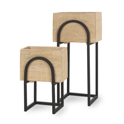 Natilie Plant Stand - Set of 2 by Latitude Run