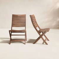 Kinsler Eucalyptus Outdoor Dining Side Chair by Birch Lane