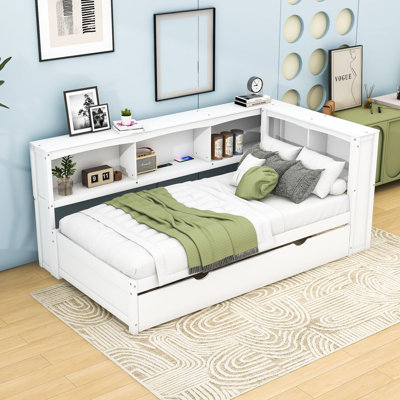 Herlef Twin Daybed with Trundle