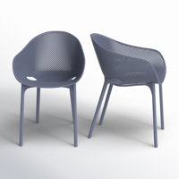Farrah Stacking Patio Dining Armchair by AllModern