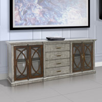 Barton Solid Wood TV Stand for TVs up to 88" by Laurel Foundry Modern Farmhouse