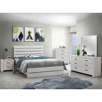 Vins Standard 5 Piece Bedroom Set by Ebern Designs