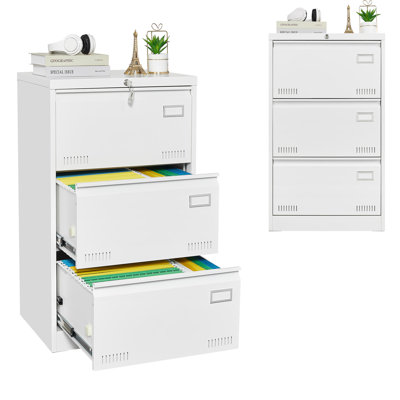 Loekie 3-Drawer Vertical Filing Cabinet by Inbox Zero