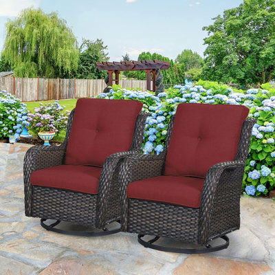 Brodin Outdoor Glider Chair by Wildon Home