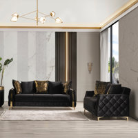 Keivin 2 - Piece Living Room Set by Rosdorf Park