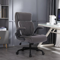 Llambrini Ergonomic Executive Chair  Faux Leather Office Chair with Headrest by Inbox Zero