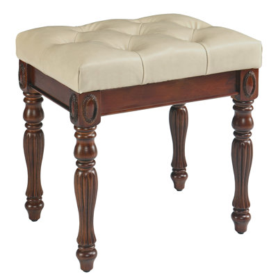 Solid Wood Accent  Piano Stool by Charlton Home