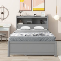 Amayas Solid Wood Platform Storage Bed by Red Barrel Studio