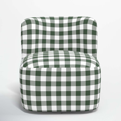 Mariza Upholstered Swivel Slipper Chair by Birch Lane