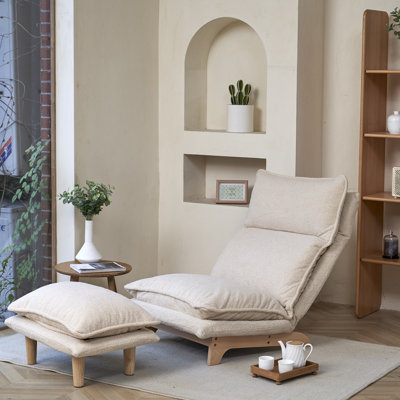 Kabreyia Upholstered Chaise Lounge by George Oliver