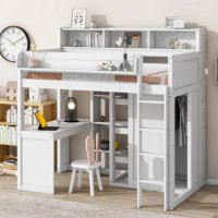 Jacqua Kids Loft Bed by Harriet Bee