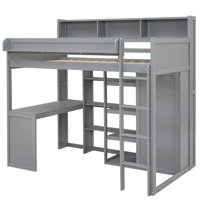 Jacqua Kids Loft Bed by Harriet Bee