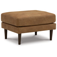 Nedaa 30" Wide Rectangle Cocktail Ottoman by Latitude Run